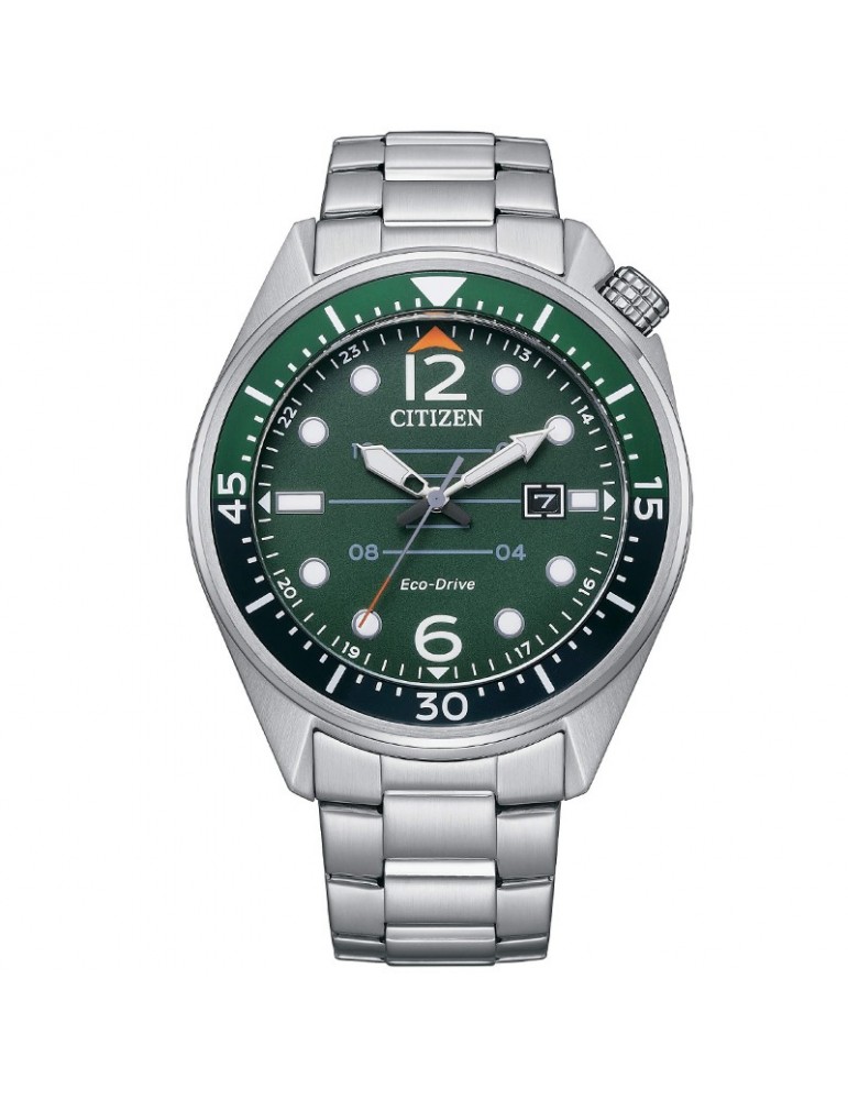 Citizen Men's Watch - Of Seaplane Eco-Drive 43mm Green - 0