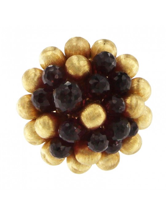 Marco Bicego Woman's Ring - Acapulco in 18K Yellow Gold with Rhodolite - 0