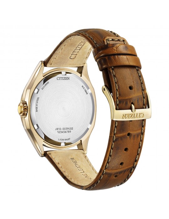 Orologio Citizen - Elegant Eco-Drive 41mm Rose Gold Argento - AW1753-10A