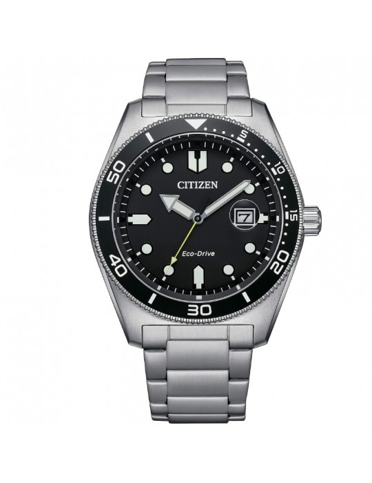 Citizen Men's Watch - Of Marine Eco-Drive 43mm Black - 0