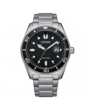 Orologio Citizen Uomo - Of Marine Eco-Drive 43mm Nero - AW1760-81E