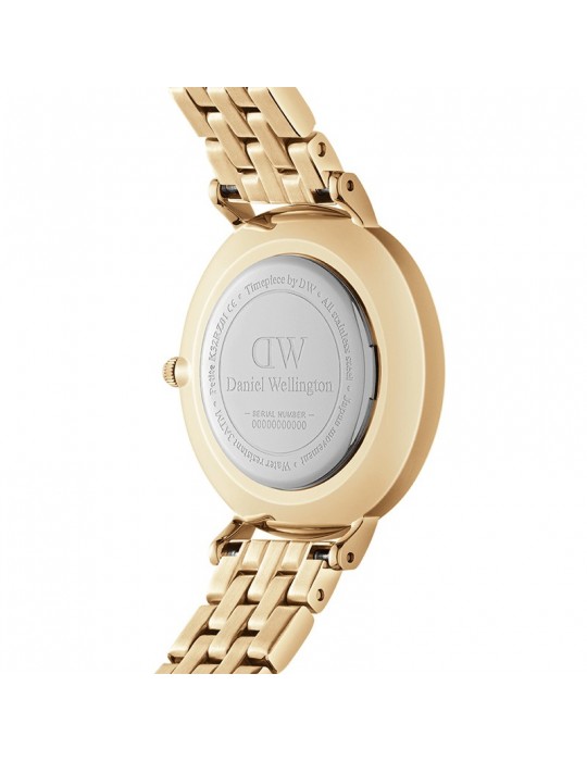 Orologio Daniel Wellington-Petite 5Link Evergold-28mm-Bianco-DW00100614