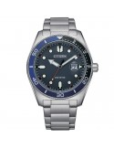 Citizen Men's Watch - Of Marine Eco-Drive 43mm Blue - 0