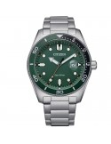 Citizen Men's Watch - Of Marine Eco-Drive 43mm Green Black - 0