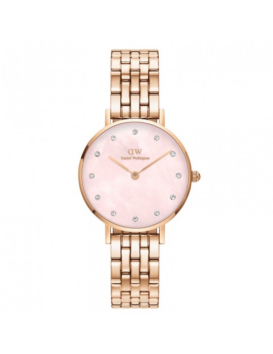 Daniel Wellington Watch-Petite Lumine-Rose Gold-28mm Pink-DW00100617