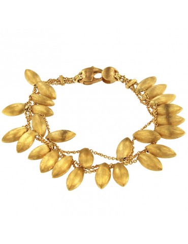 Bracciale Marco Bicego - Africa -  Oro Giallo - Elementi Ovali - BB659