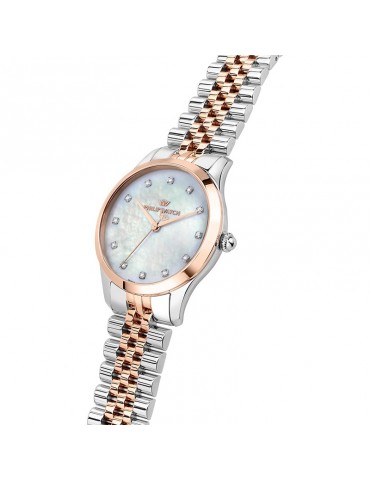 Philip Watch-Grace-Solo Tempo-32mm-Silver-Rose Gold-R8253208524 2