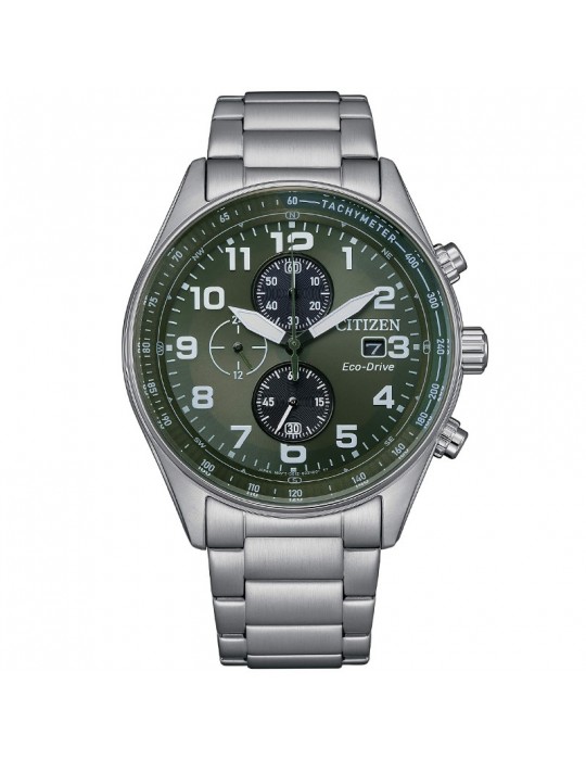 Orologio Citizen - Urban Cronografo Eco-Drive 43mm Verde - CA0770-72X