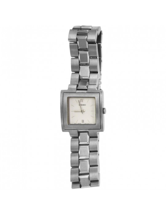 Seiko Women's Watch - Vintage Quartz Only Time 23mm White - 0