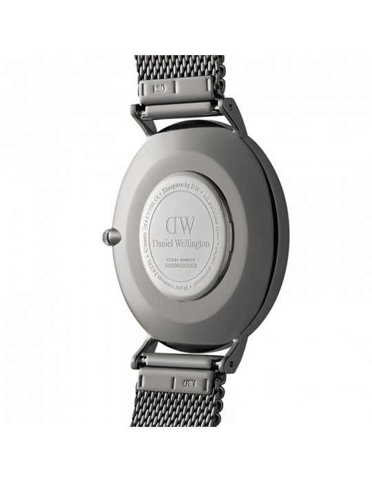 Orologio Daniel Wellington - Mesh Arctic - Silver -40mm-Blu-DW00100628