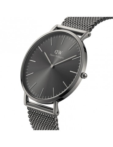 Orologio Daniel Wellington - Mesh Onyx - 40mm - Grigio - DW00100630 2