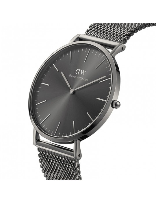 Orologio Daniel Wellington - Mesh Onyx - 40mm - Grigio - DW00100630