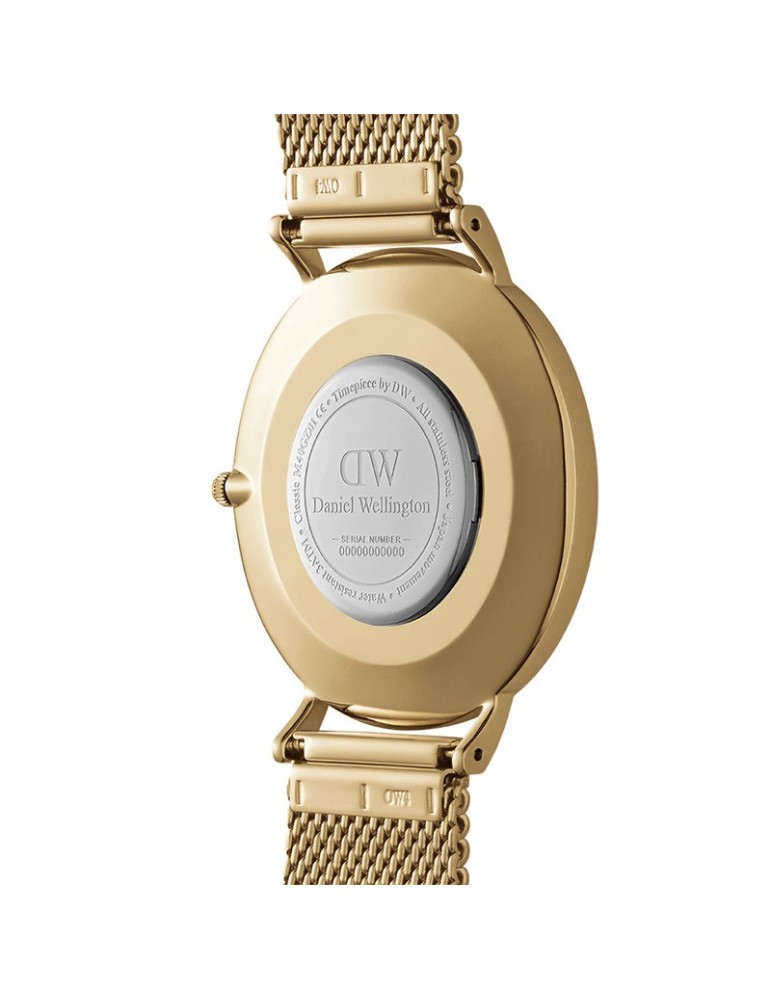 Daniel Wellington Watch - Mesh Onyx - 40mm - Gold - DW00100631