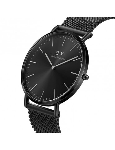 Daniel Wellington Watch - Mesh Onyx - Black -40mm-Black-DW00100632 2