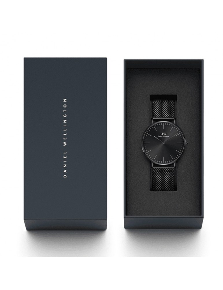 Orologio Daniel Wellington - Mesh Onyx - Black -40mm-Nero-DW00100632