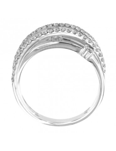 Anello Giorgio Visconti - Fantasia - Fascia - Oro - Diamanti 0,51ct - ABX15841 2