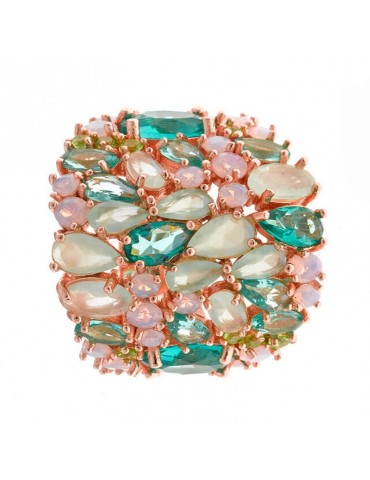 Salvatore Plata Ring - Afternoon - Rosé - Colored Stones - 252S0050 2