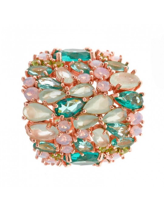 Salvatore Plata Ring - Afternoon - Rosé - Colored Stones - 252S0050
