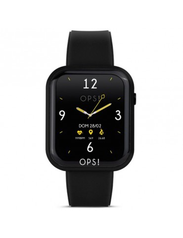 Smartwatch Ops! - Call - Multifunzione - 44x37mm - Nero - OPSSW09