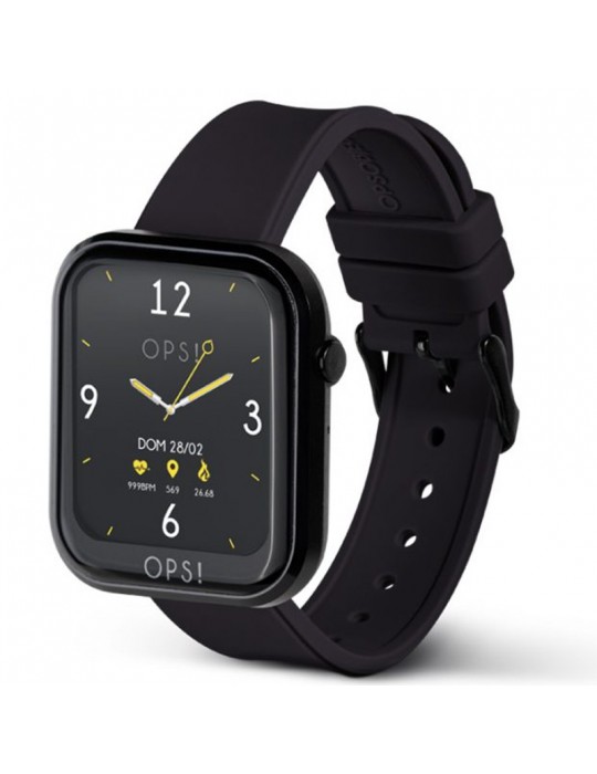Smartwatch Oops! - Call - Multifunction - 44x37mm - Black - OPSSW09