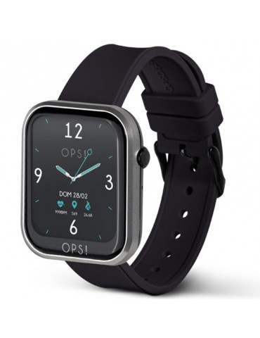Smartwatch Oops! - Call - Multifunction - 44x37mm - Black-Silver-OPSSW09 2