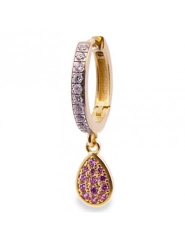 Mono Earring Rue Des Mille - Dancing Drops-Goccia-Zirconi-ORZ014M6AU