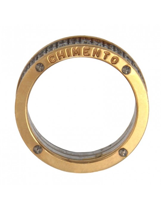 Anello Chimento - Aeternitas - Oro Rosa - Veretta - Diamanti - 1A07809BB6130