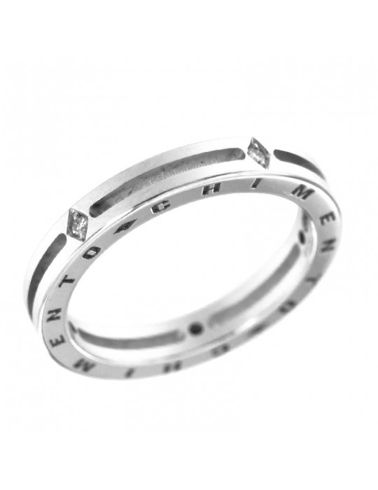 Chimento Ring - Forever Aeternitas in 18K White Gold with 0.06 ct White Diamonds - 0