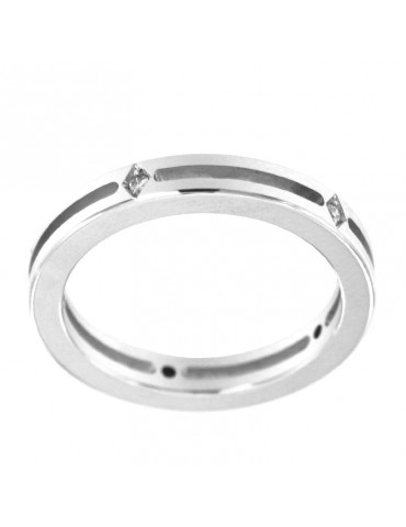 Chimento Ring - Forever Aeternitas in 18K White Gold with 0.06 ct White Diamonds - 0 2