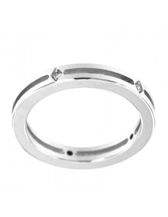 Chimento Ring - Forever Aeternitas in 18K White Gold with 0.06 ct White Diamonds - 0