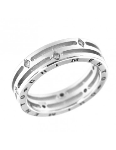 Chimento Ring - Forever Aeternitas in 18K White Gold with 0.11 ct White Diamonds - 0