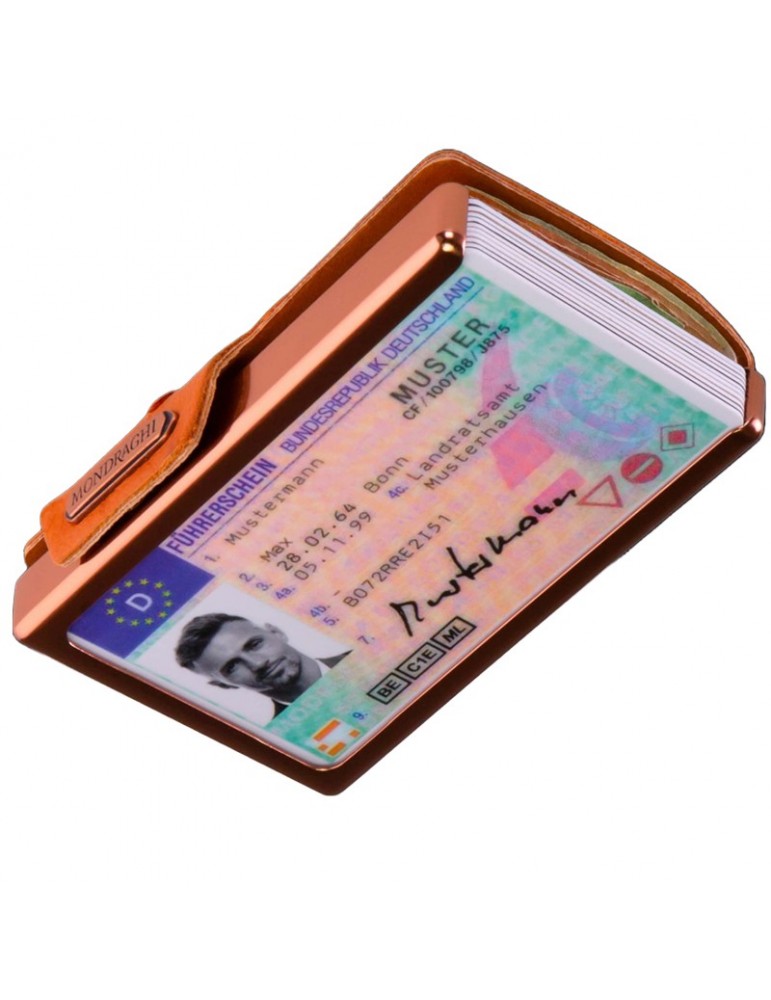 Portafoglio Mondraghi - Superior - Pelle Marrone-Portamonete-MC-100540