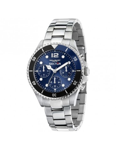 Orologio Sector - 230 - Cronografo - Silver - 39mm - Blu - R3253161047
