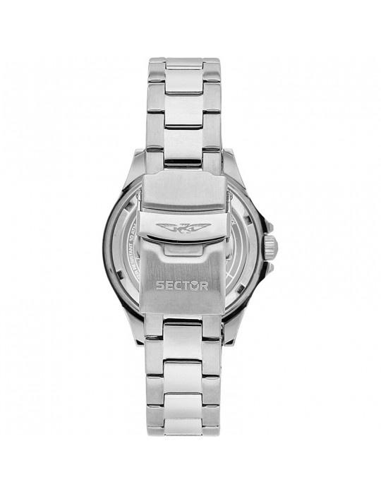 Orologio Sector - 230 - Tempo e Data - Silver - 39mm -Nero-R3253161048