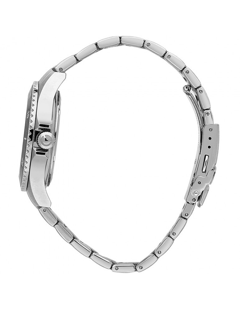Sector Watch - 230 - Time and Date - Silver - 39mm - Black - R3253161048