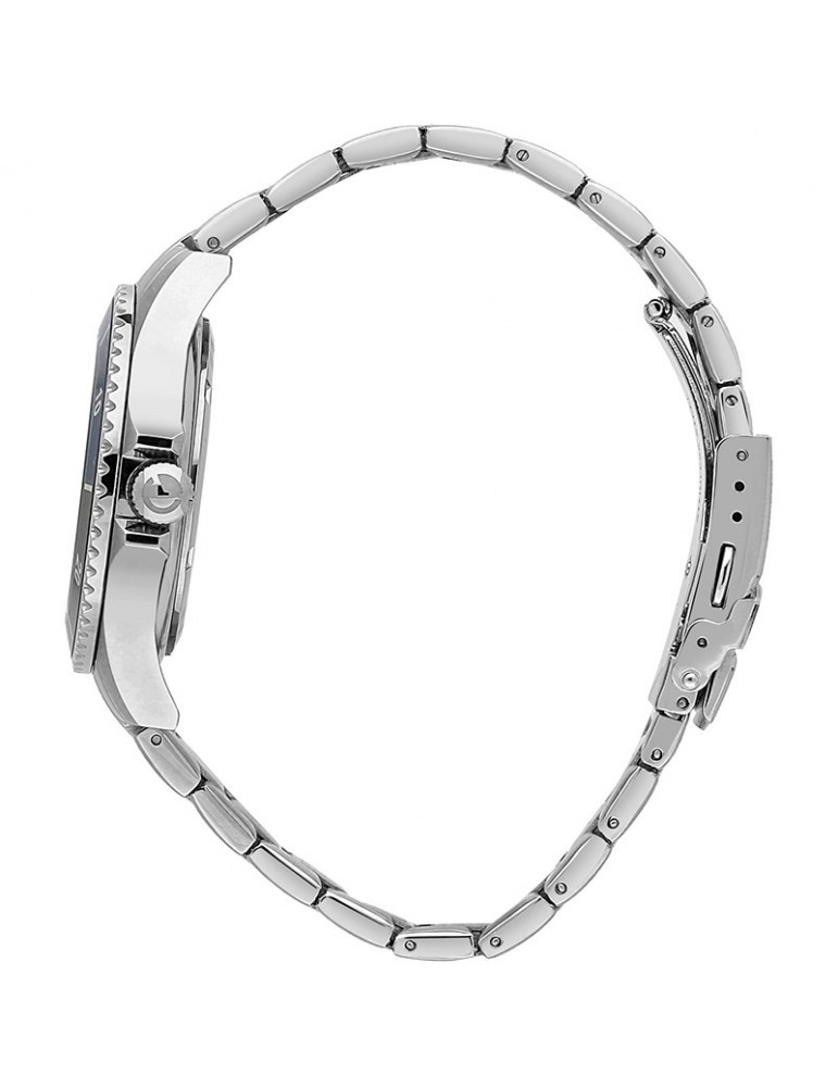 Sector Watch - 230 - Time and Date - Silver - 39mm - Blue-R3253161049