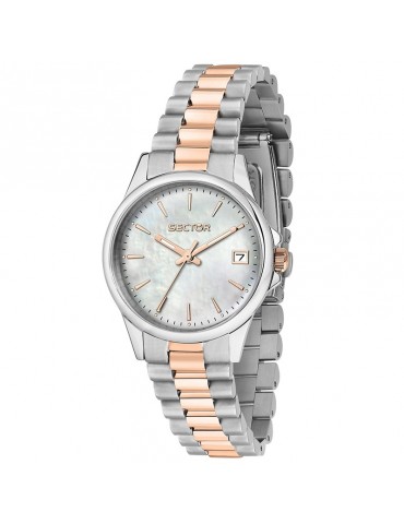 Orologio Sector - 230 - Rose Gold - Silver-32mm-Madreperla-R3253161539