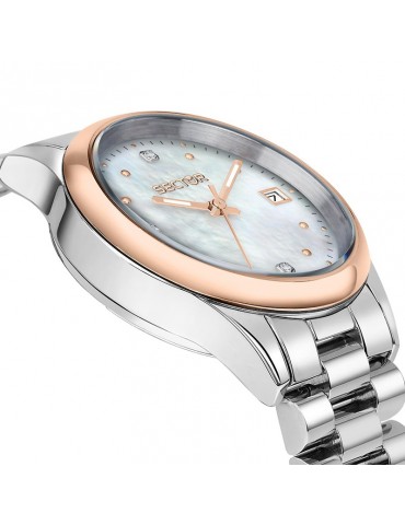 Sector Watch - 230 -Silver - 32mm -Mother of Pearl-Crystals-R3253161540 2