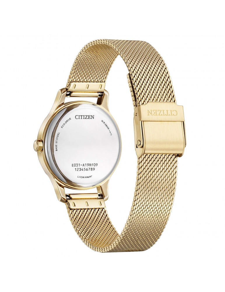 Orologio Citizen - Lady Eco-Drive 30mm - Rose Gold - Madreperla - EM089280D