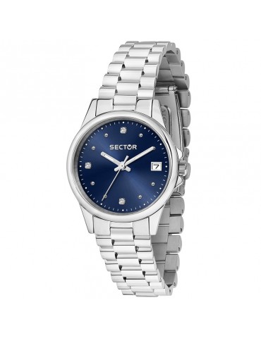Sector Watch - 230 - Silver -32mm - Blue - Crystals - R3253161543
