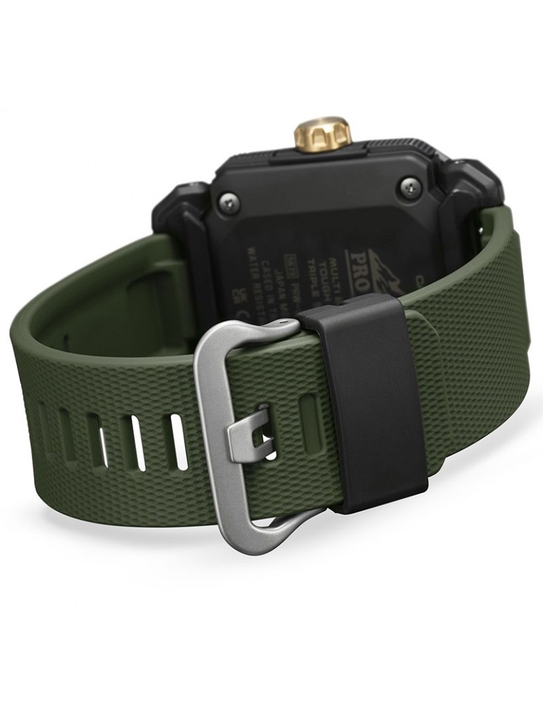 Casio Watch - Pro Trek - Solar - Green - 45mm - Black - PRW6900Y3ER