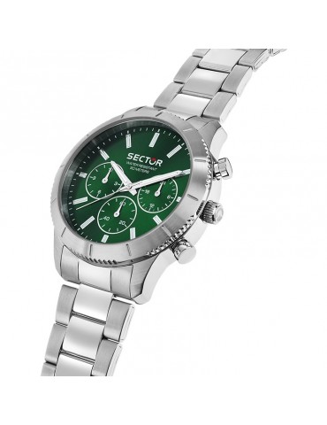 Orologio Sector - 270 - Cronografo - Silver - 41mm - Verde-R3253578030 2