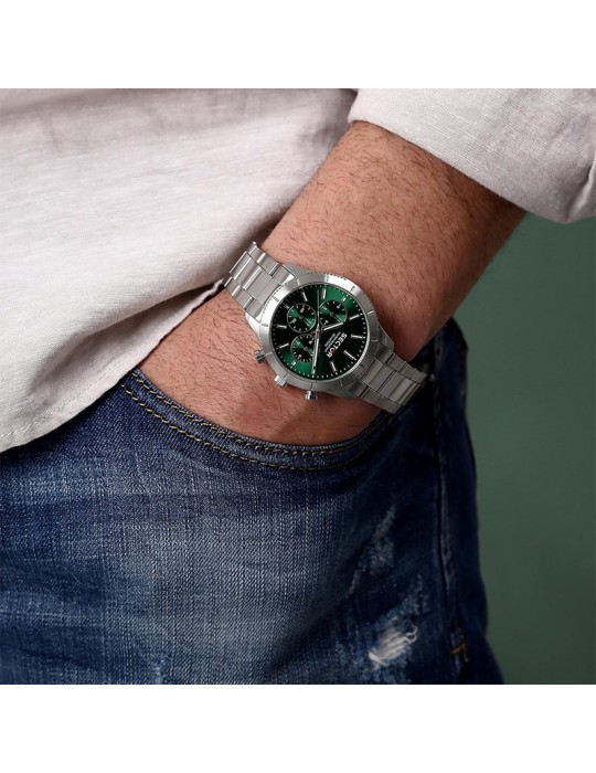 Sector Watch - 270 - Chronograph - Silver - 41mm - Green-R3253578030