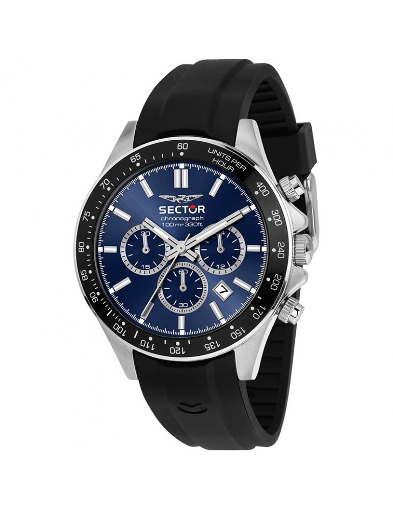 Special Pack Sector - 230 - Chronograph - Silver - 43mm-Blue-R3271661028