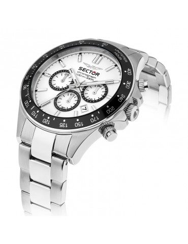 Sector Watch - 230 - Chronograph - Silver - 43mm - White-R3273661049 2