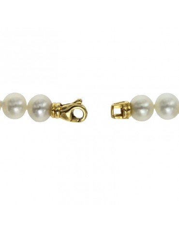 Collana Miluna - Filo - Perle Freshwater 6,5 - 7 mm - 42 centimetri - 1MMK658742NL 2