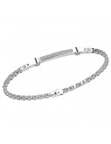 Zancan Bracelet for Men - in White Gold with Natural Diamonds - 0