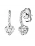 Orecchini Buonocore - Young - Oro - Cuore - Diamanti 0,38 ct - 377O01DW