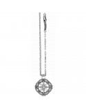 Zancan Wind Rose man's gold necklace - 0