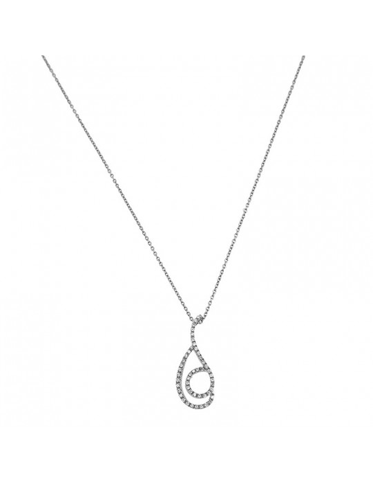 Collana Salvini - Oro - Pendente - Goccia - Diamanti - 24447177